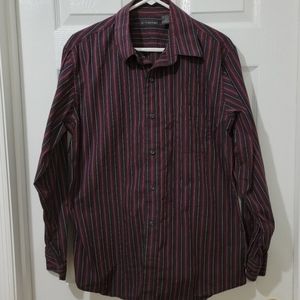 J. Ferrari Men's L/S Button Down Dress Shirt